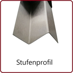 Z-Profile aus Alu , V2A oder Stahl Z-Profile, Stufenprofil aus Alu, V2A